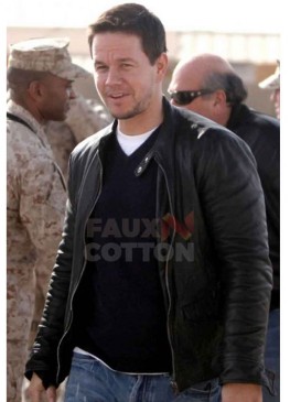 Broken City Mark Wahlberg Leather Jacket